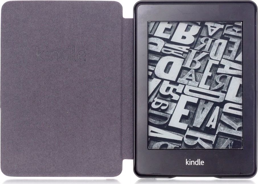 Këllëf Magnes Slim Case për Kindle Paperwhite 4, me mbrojtje automatike, kafe