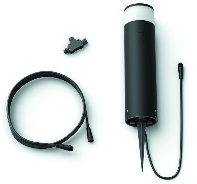 Llambë Philips HueCalla, LED, RGB, 8W, IP44, e zezë