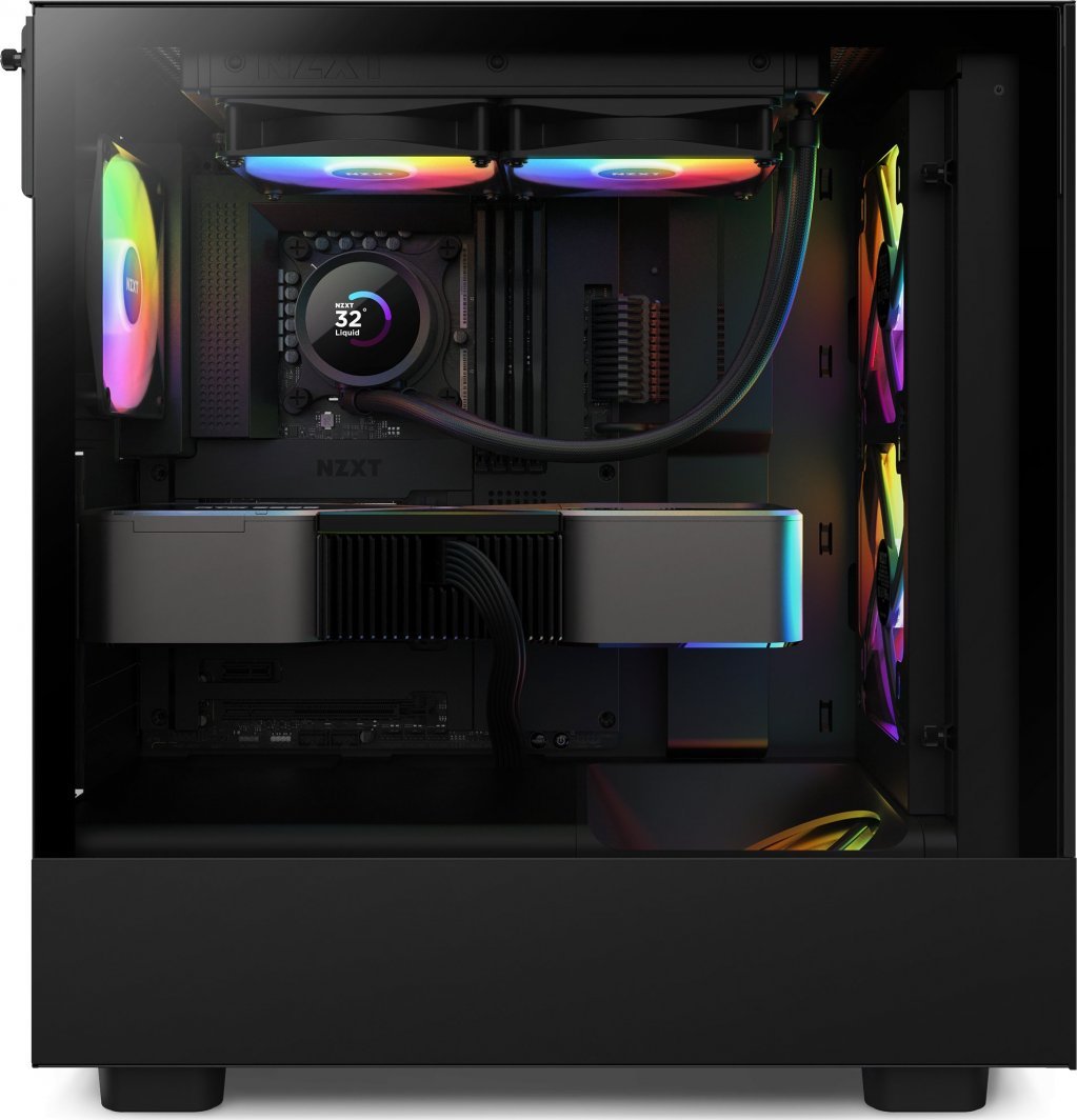 Ftohës NZXT Kraken 240 RGB, i zi