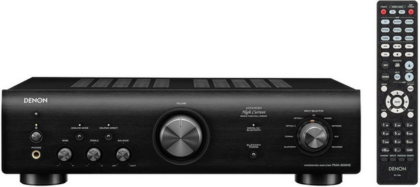 Përforcues zëri Denon PMA - 600NE + Denon DCD - 600NE + Polk T50, i zi