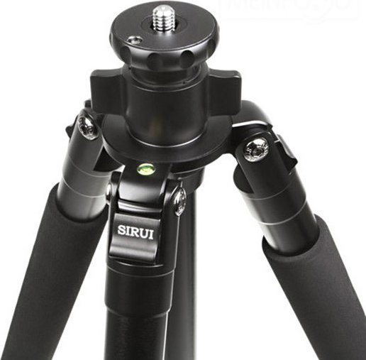 Tripod fotografik Sirui R-2004, lartësi 163 cm, kapacitet 15 kg, i zi