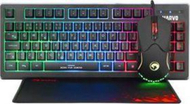 Gejминг сет Marvo CM310, мембранска тастатура CZ SK со осветлување, RGB глушец, црн