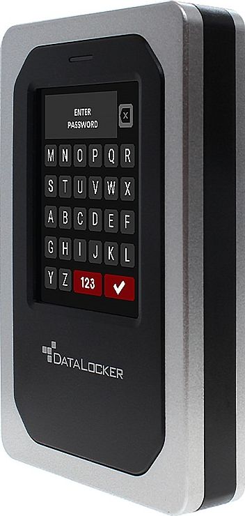 Hard disk i jashtëm DataLocker DL4 FE, 1TB, enkriptim 256 bit AES, i zi