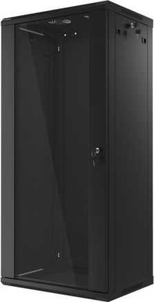 Kabinet muror rrjeti Lanberg WF01 6427 10B, 27U, 19", i zi