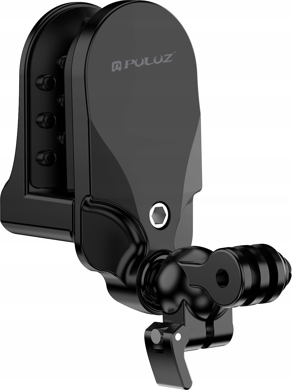 Mbajtëse koke për kamerë Puluz PU927B, për GoPro Hero 4 deri 13 Max Mini, e zezë