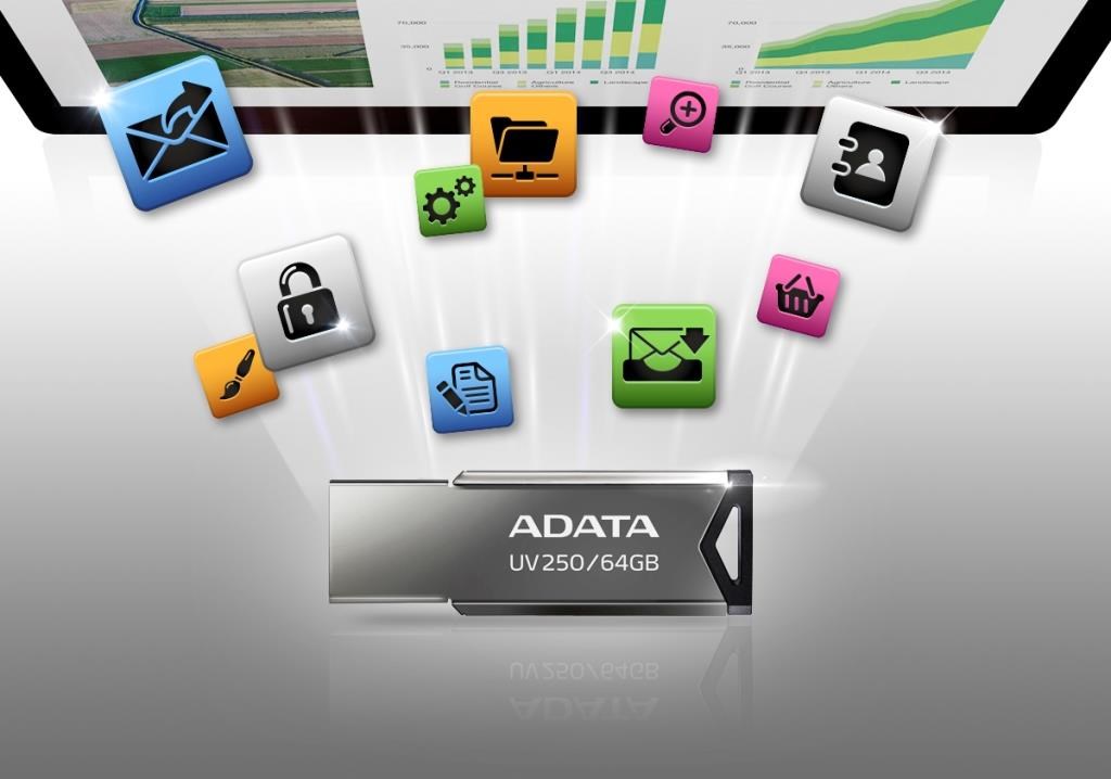 USB ADATA UV250, 32 GB, USB Type-A