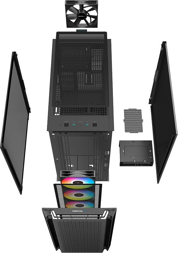 Kasë Deepcool CG560 ARGB, Midi Tower