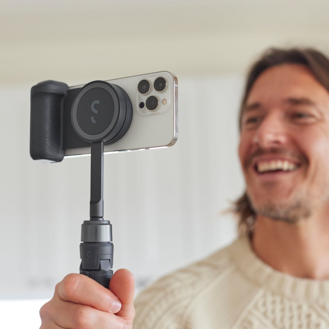 Selfie stick tripod ShiftCam SnapPod, me telekomandë Bluetooth, Chalk Pink