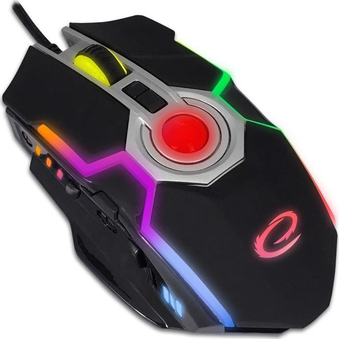 Maus gaming Esperanza EGM701, 7200 DPI, 8 butona, me drita RGB, i zi