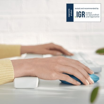 Држач за лаптоп Leitz Ergo Cosy, ергономски, син