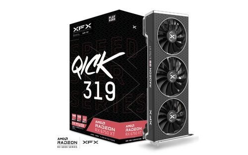 Kartë grafike XFX SPEEDSTER AMD Radeon RX 6750 XT, 12 GB GDDR6