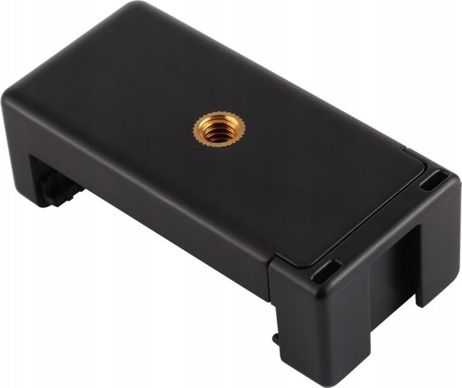 Mbajtës telefoni Puluz PU448B, për tripod 1/4", me ISO shoe, i zi