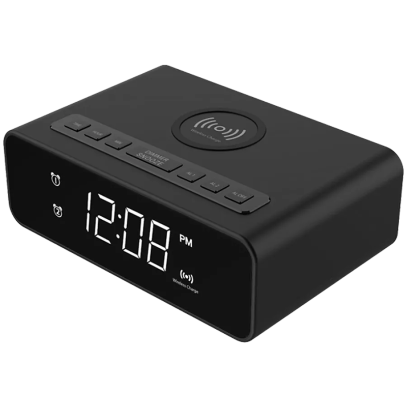 Denver Alarm Clock & Wireless Charger