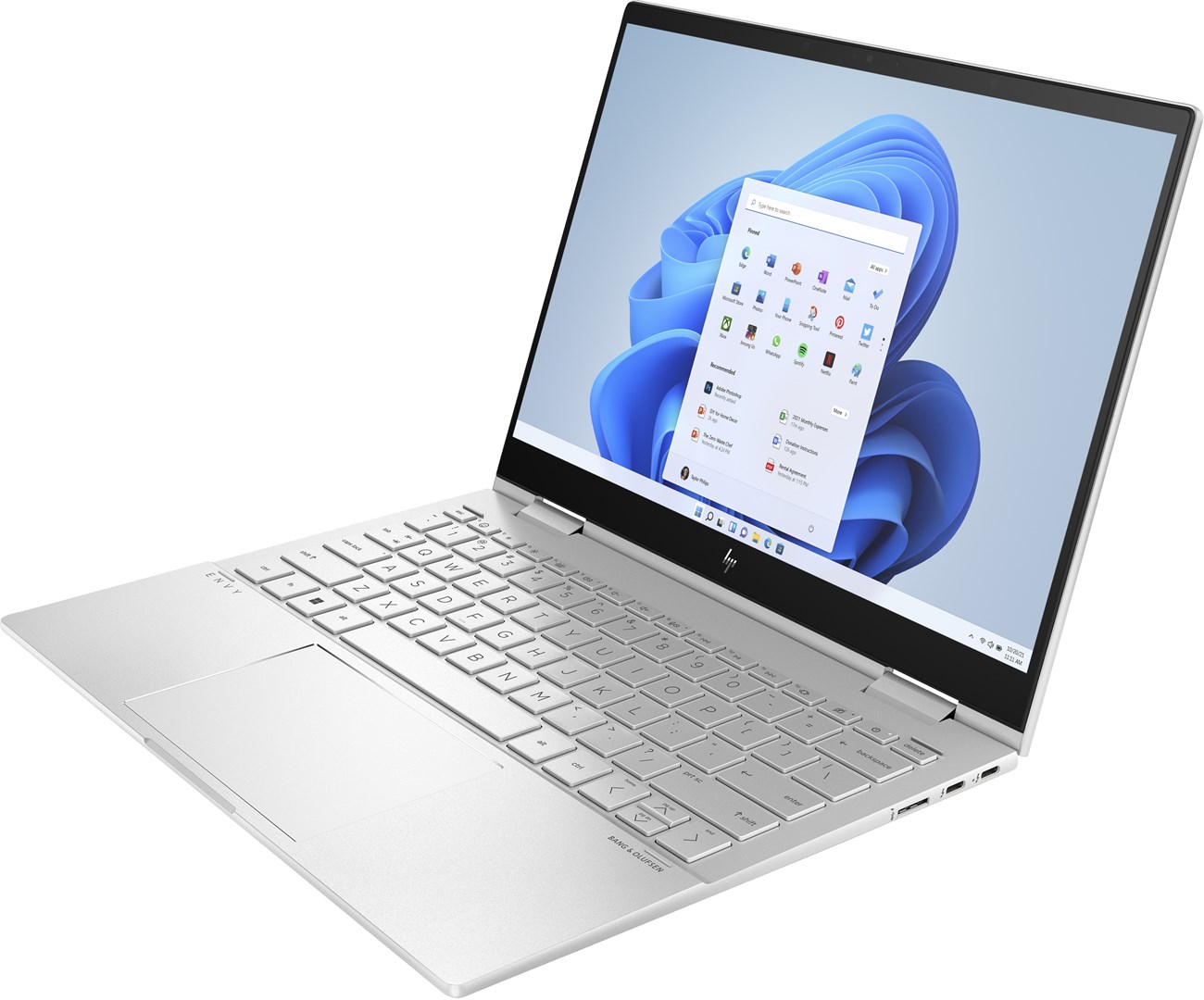 Laptop HP Envy x360, 13.3", Intel Core i5 1230U, 16GB RAM, 512GB SSD, i argjendtë