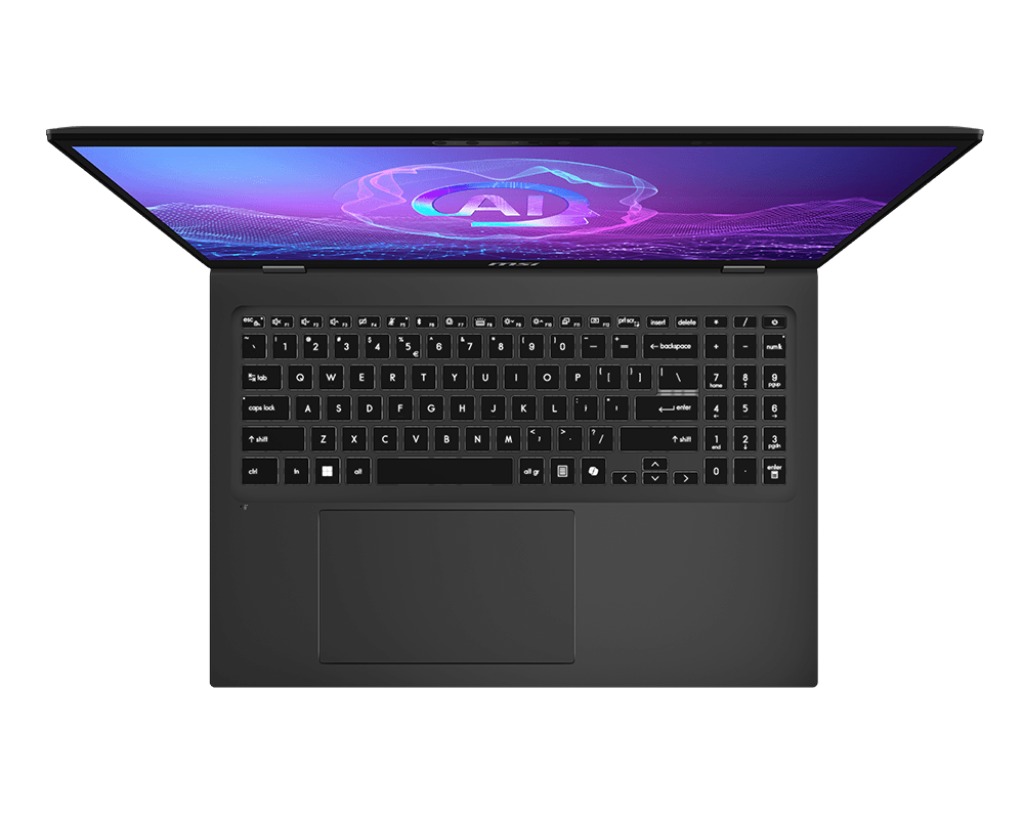 Лаптоп MSI Prestige/16 AI+ Evo B2VMG, 16", Intel Core Ultra 9-288V, 32GB RAM, 2TB SSD, Intel Arc 140V, темно сив