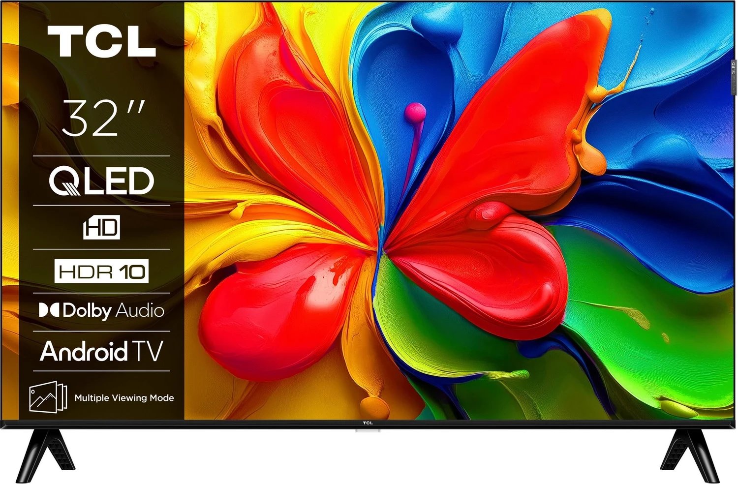 Телевизор TCL 32V5CX1, 32\", QLED Full HD, Андроид ТВ