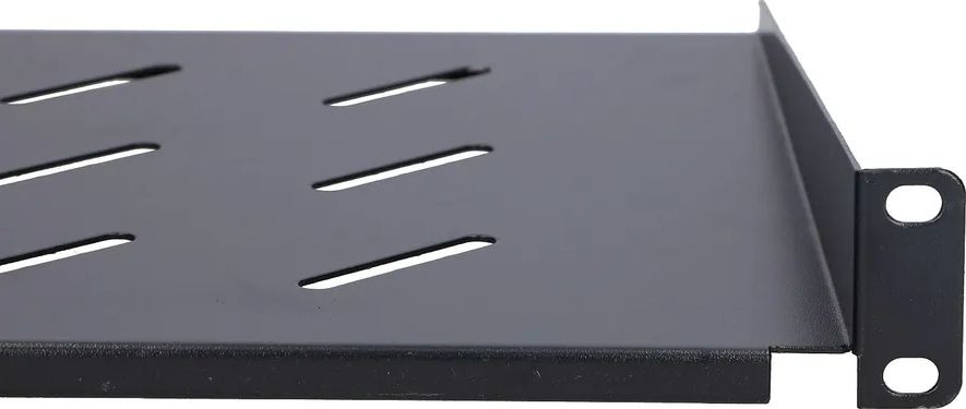 Rafineri rack Extralink 1U, për kabinet 19", e zezë