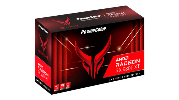 Kartelë grafike PowerColor Red Devil AXRX 6800XT 16GBD6-3DHE/OC AMD Radeon RX 6800 XT 16 GB GDDR6