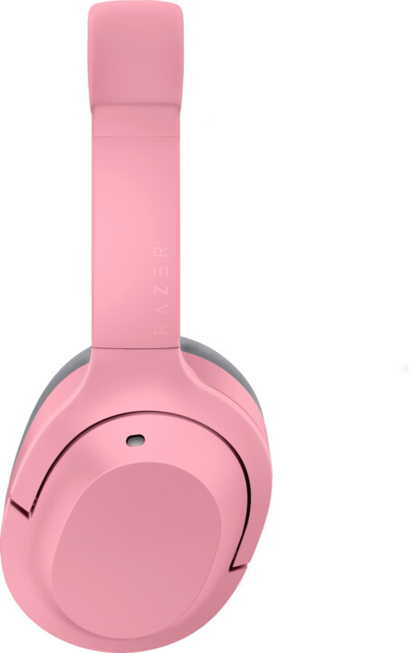 Kufje Razer Opus X, Quartz Edition, rozë