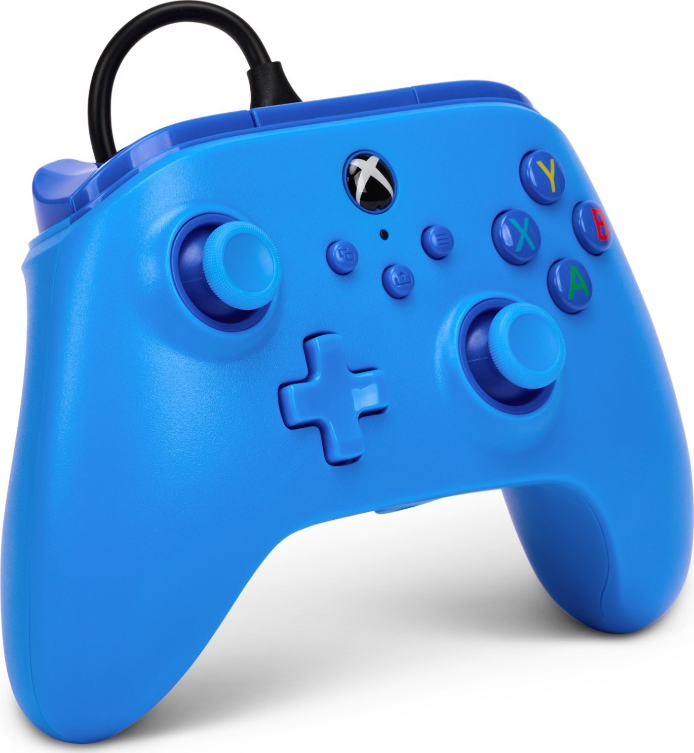 Gamepad PowerA 1519367-01, USB, për Xbox dhe PC, blu