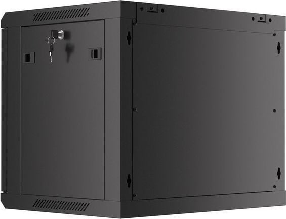 Модуларен мрежен ѕиден кабинет Lanberg WF01-6409-00B, 19\", 9U, црн