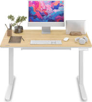 Tavolinë SENSE7 Newai Bamboo, e kaftë/ bardhë