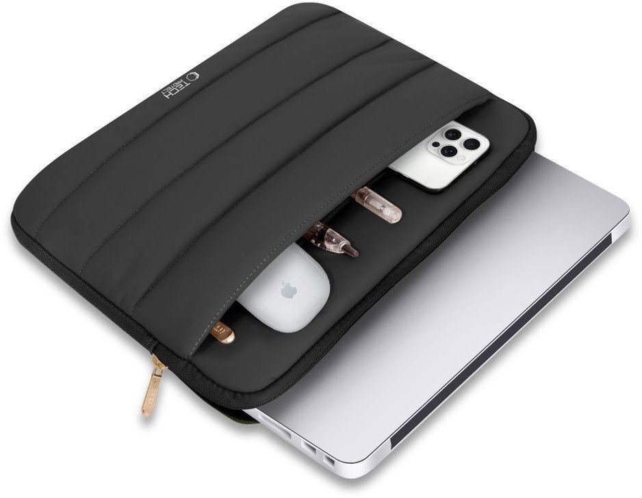 Mbulesë laptopi Tech-Protect Fluffy, 15-16", e zezë