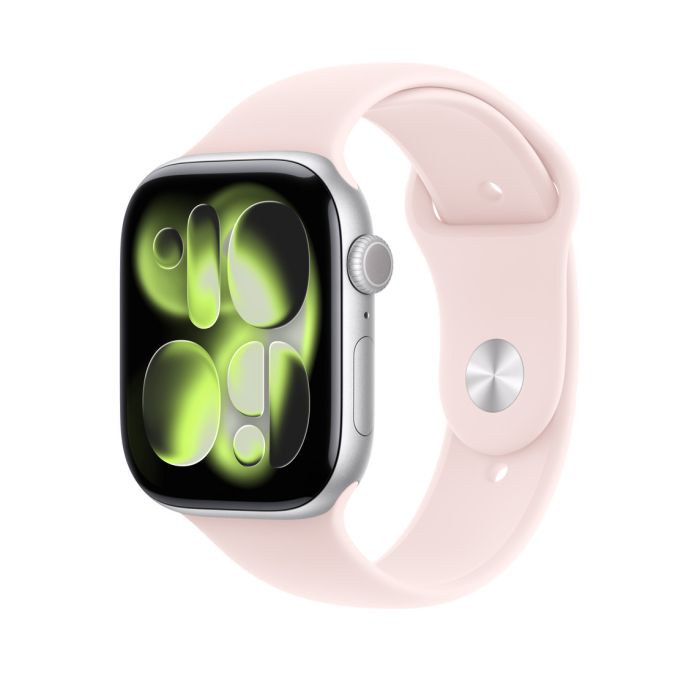 Apple Watch 46mm Sport Band, Soft Pink - M/L (SEASONAL)