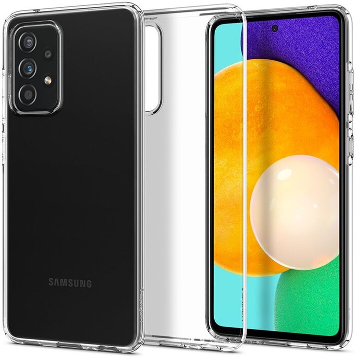 Foto e Mbrojtëse Spigen Liquid Crystal për Samsung Galaxy A52/A52 (5G), transparente