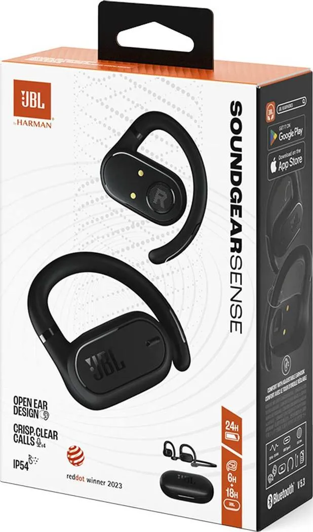 Dëgjuese JBL Soundgear SENSE, të zeza
