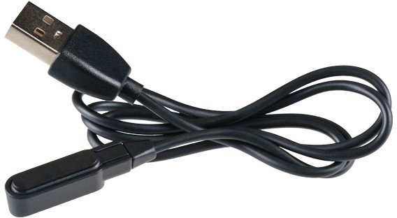 Kabllo karikimi smartwatch Garett C002 Magnetic, 4 pin, e zezë