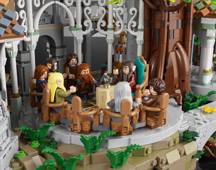 Set LEGO® Icons 10316 The Lord of the Rings: Rivendell, 6167 pjesë
