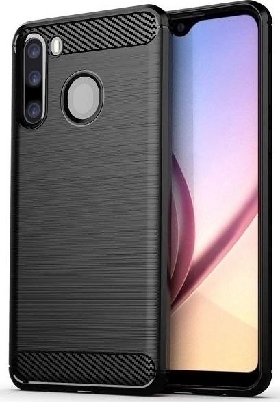 Kornizë mbrojtëse për Samsung A21 A215, e zezë