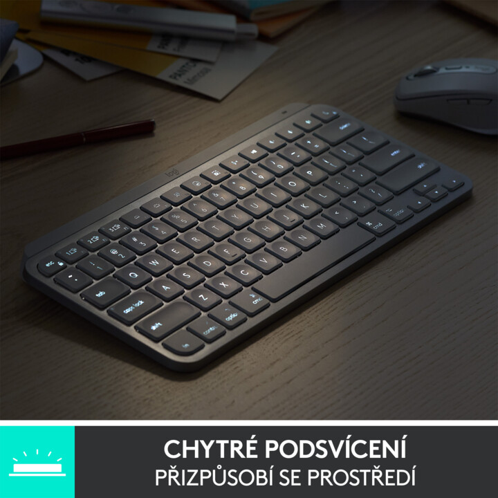Tastierë Logitech MX Keys Mini, US / INT, e hirtë