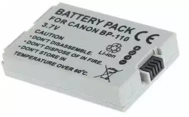 Батерија за камера Canon BP-110, литиум јон, црна