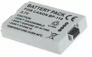 Батерија за камера Canon BP-110, литиум јон, црна