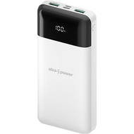Powerbank AlzaPower Parade, 20000 mAh, 22.5W Power Delivery, i bardhë