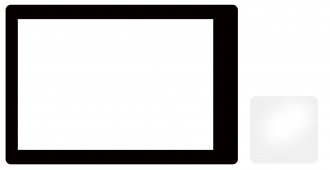 Mbrojtës ekrani GGS Osona LCD Larmor për Nikon Z 6III, xham optik, antireflektues, kornizë e zezë