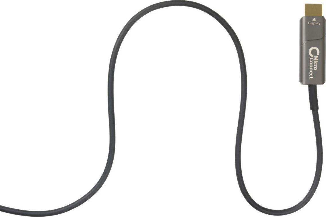 Kabllo USB C në HDMI MicroConnect USB3.1CHDMI20OP, 20 m, e zezë