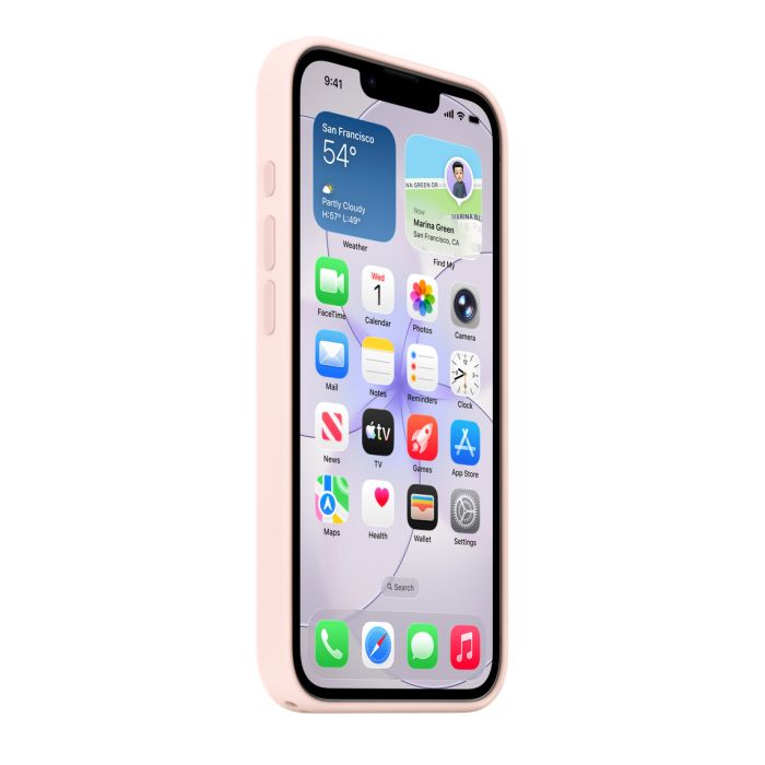 Apple iPhone 17e Silicone Case with MagSafe, Soft Pink