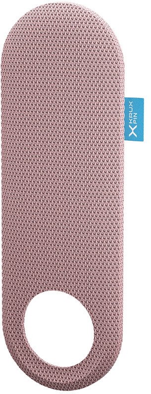 Kapak mikrofoni Krux Pin Color Shield KRXC022, magnetik, pëlhurë, rozë