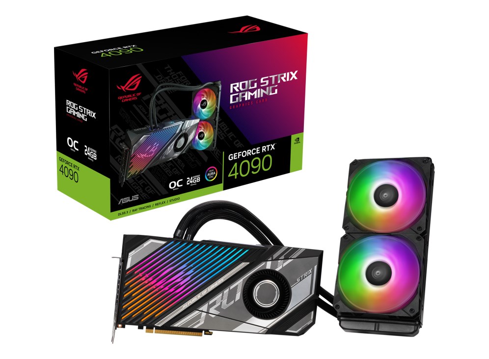 Kartë grafike ASUS ROG Gaming NVIDIA GeForce RTX 4090, 24 GB GDDR6X