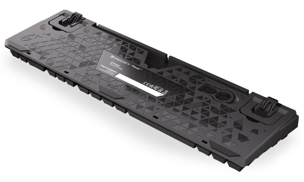 Tastierë gaming Endorfy Thock Wireless Red, mekanike Kailh Red, me ndriçim ARGB, e zezë