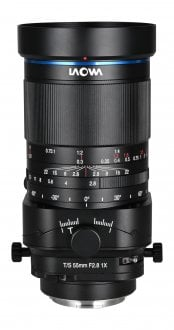 Objektiv Laowa 55mm f/2.8 Tilt Shift 1X Macro për Canon RF