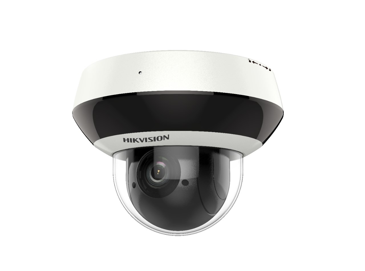 Kamera IP PTZ Hikvision DS-2DE2A204IW-DE3/W(S6), 2MP, 4x Zoom, të bardhë/zezë
