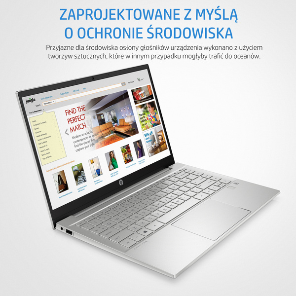 Laptop HP Pavilion 14-dv0279nw, 14", Intel Core i5, 8GB RAM, 512GB SSD, NVIDIA GeForce MX450, i argjendtë