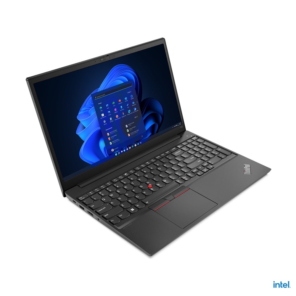 Лаптоп Lenovo ThinkPad E15, 15.6", Intel i5-1235U, 12 GB RAM, 384 GB SSD, црн