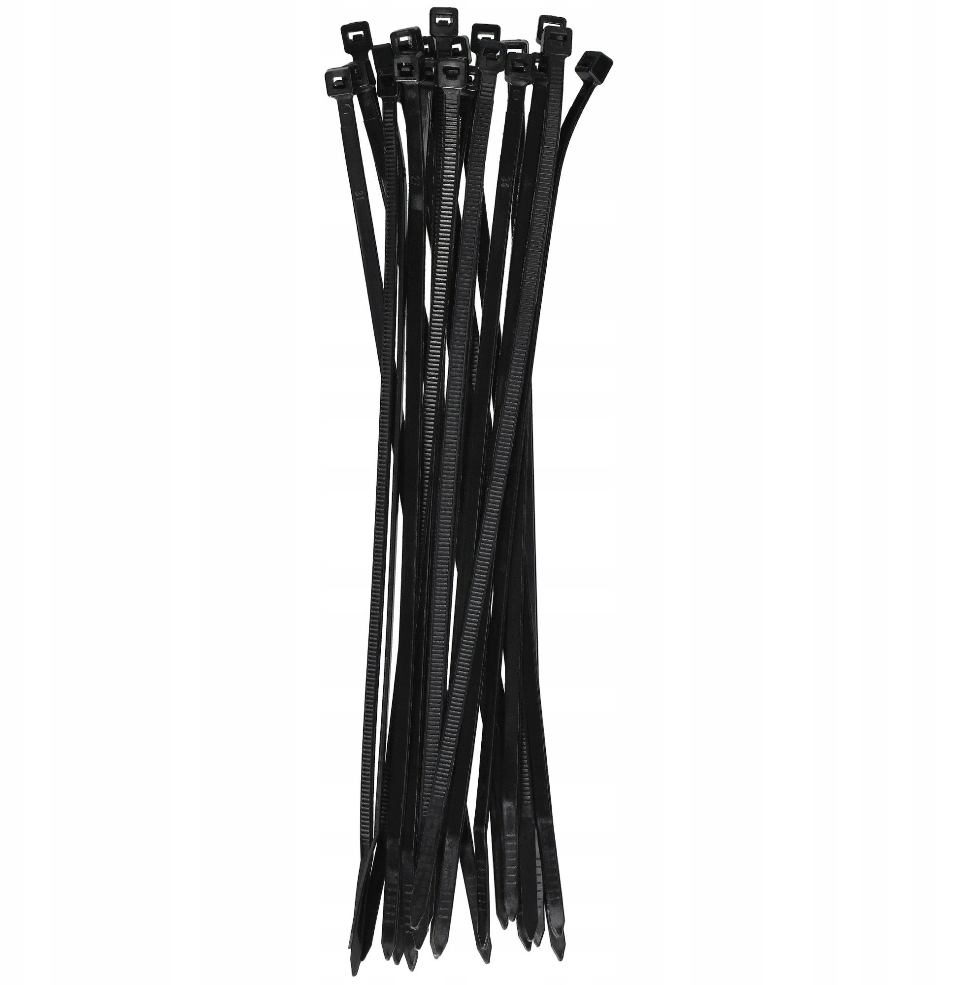 Lidhëse kabllore PLASTROL OK‑4820C, 4.8x200 mm, paketim 100 copë, të zeza