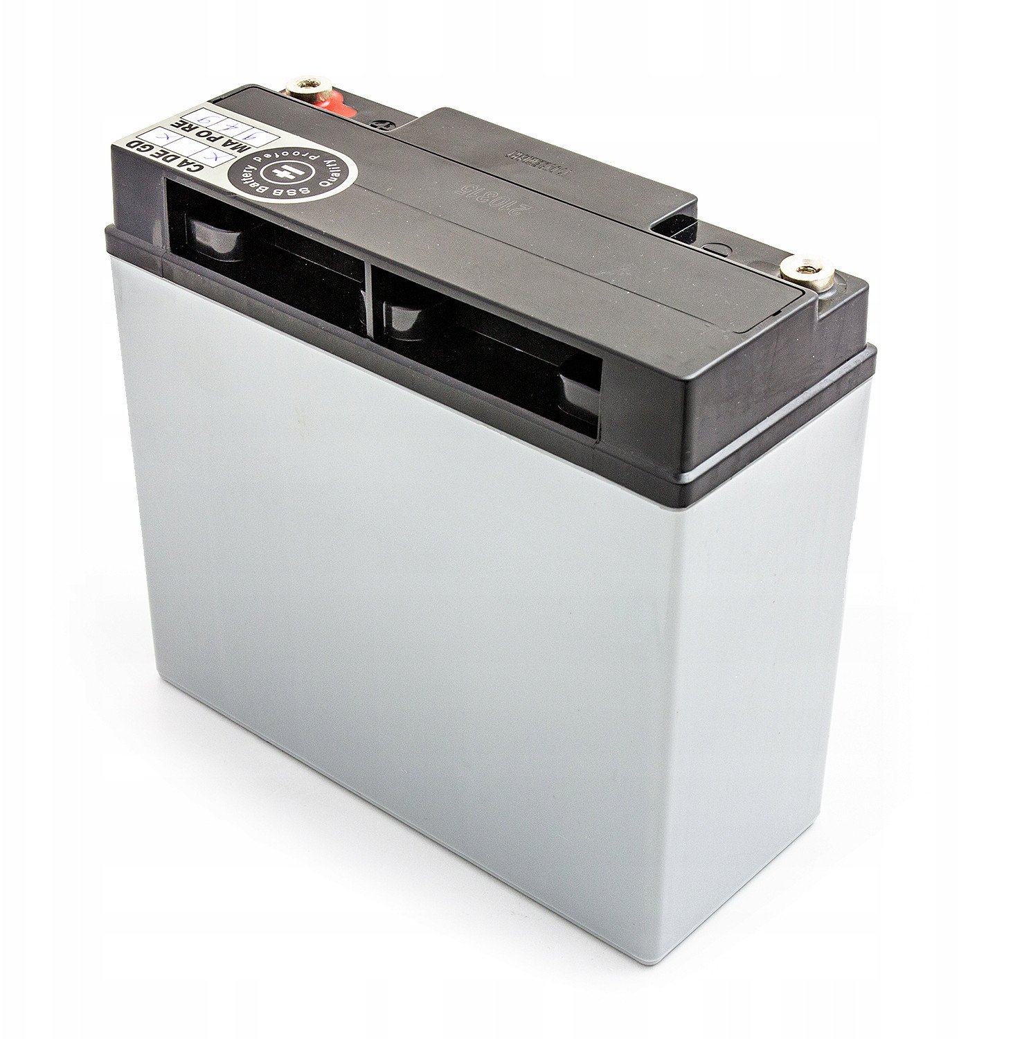 Bateri AGM SSB SBL 18-12I, 12V, 18Ah, gri