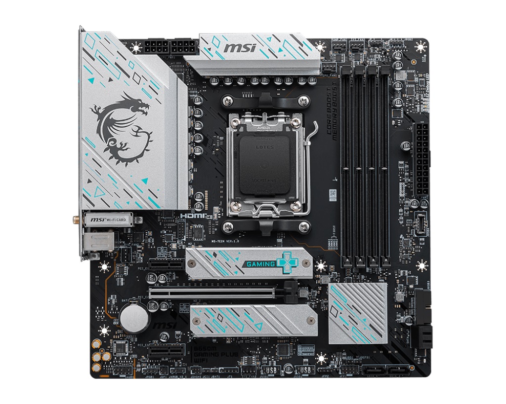 Pllakë amë MSI B650M GAMING PLUS WIFI, AM5, mATX
